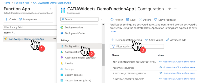 Securing App Settings With Azure Functions – CatiaWidgets2023